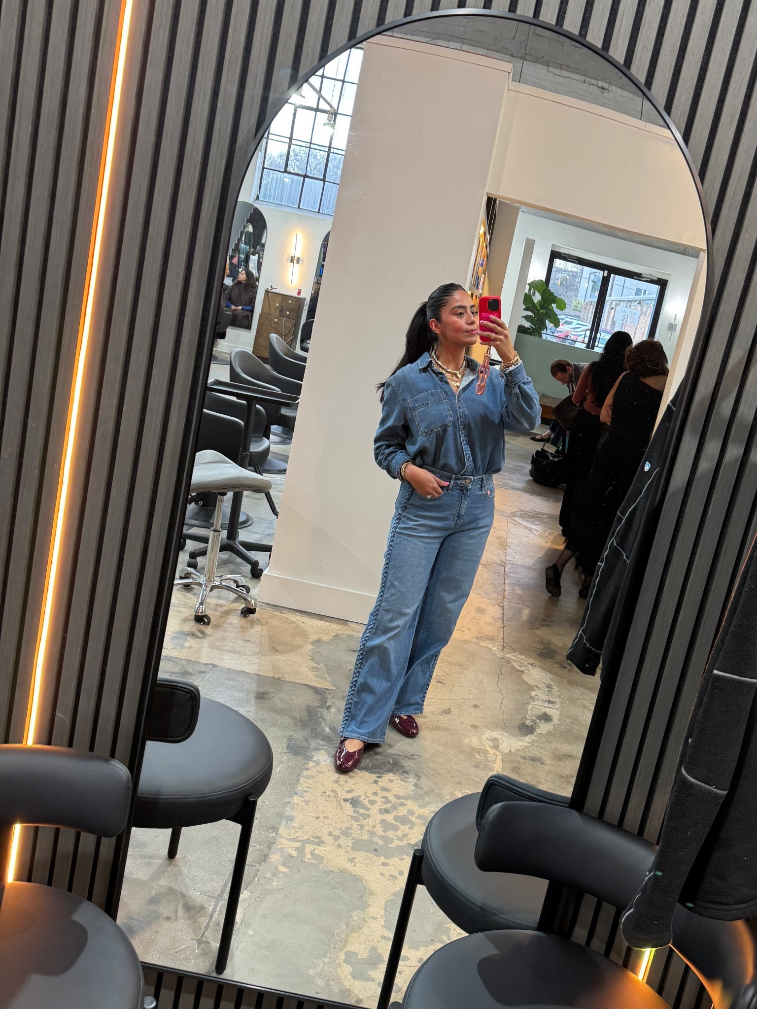 Denim on denim outfit inspo! Perfect for all the moms on the go!

#LTKmomlife #LTKgrwm #LTKFindsUnder50