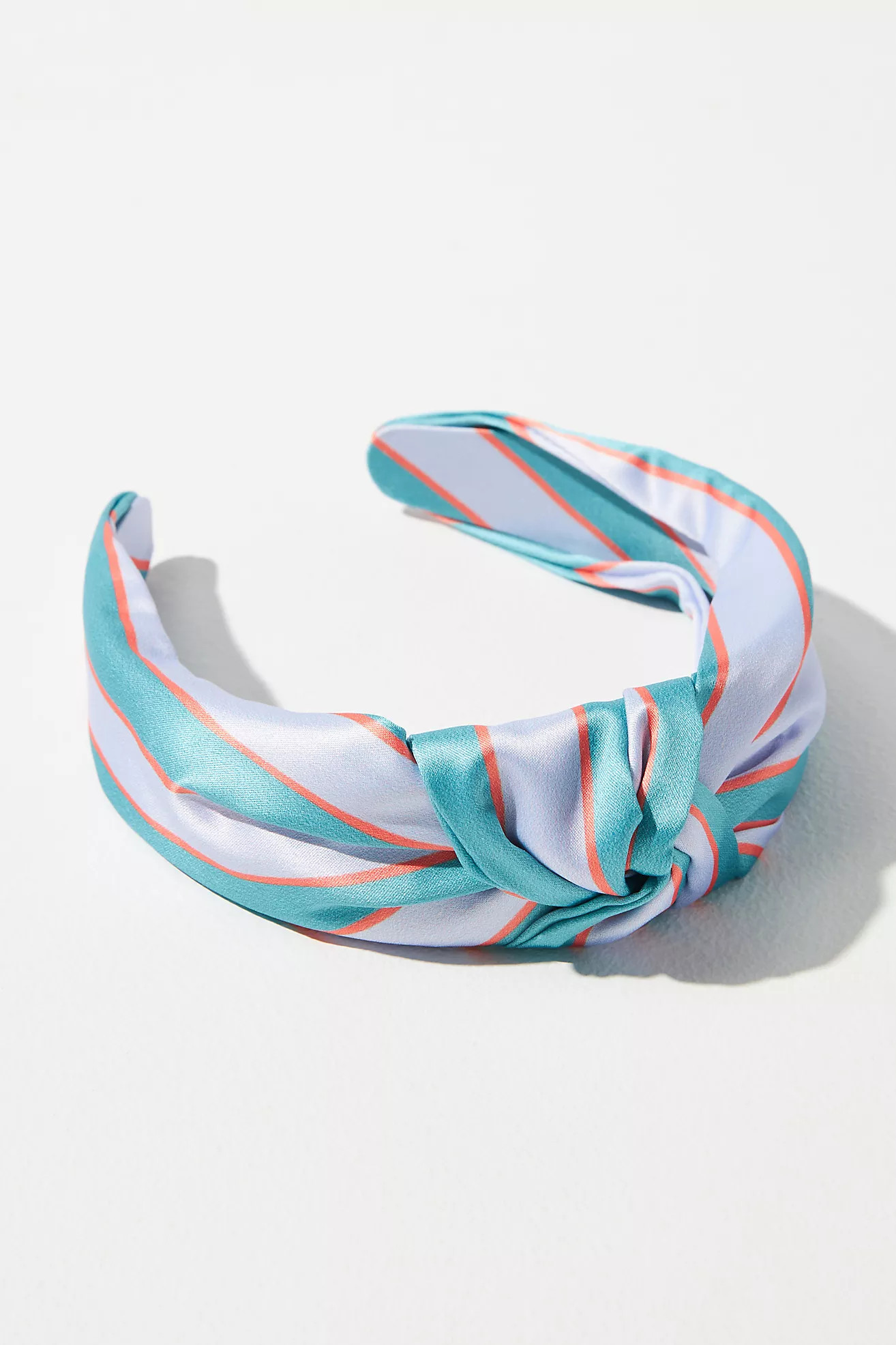 Everly Wide Striped Knot Headband | Anthropologie (US)