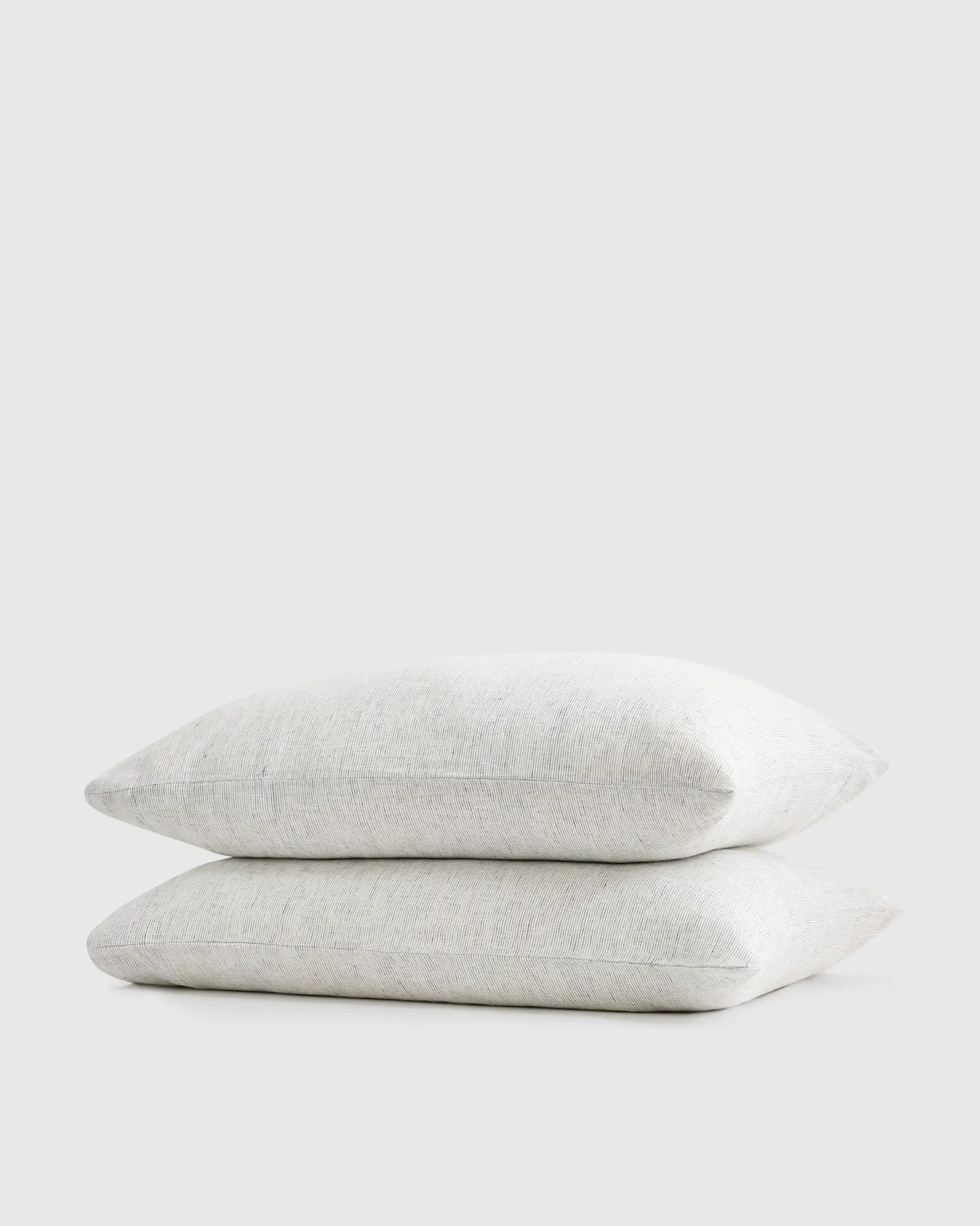 European Linen Stripe Pillowcases Set | Quince