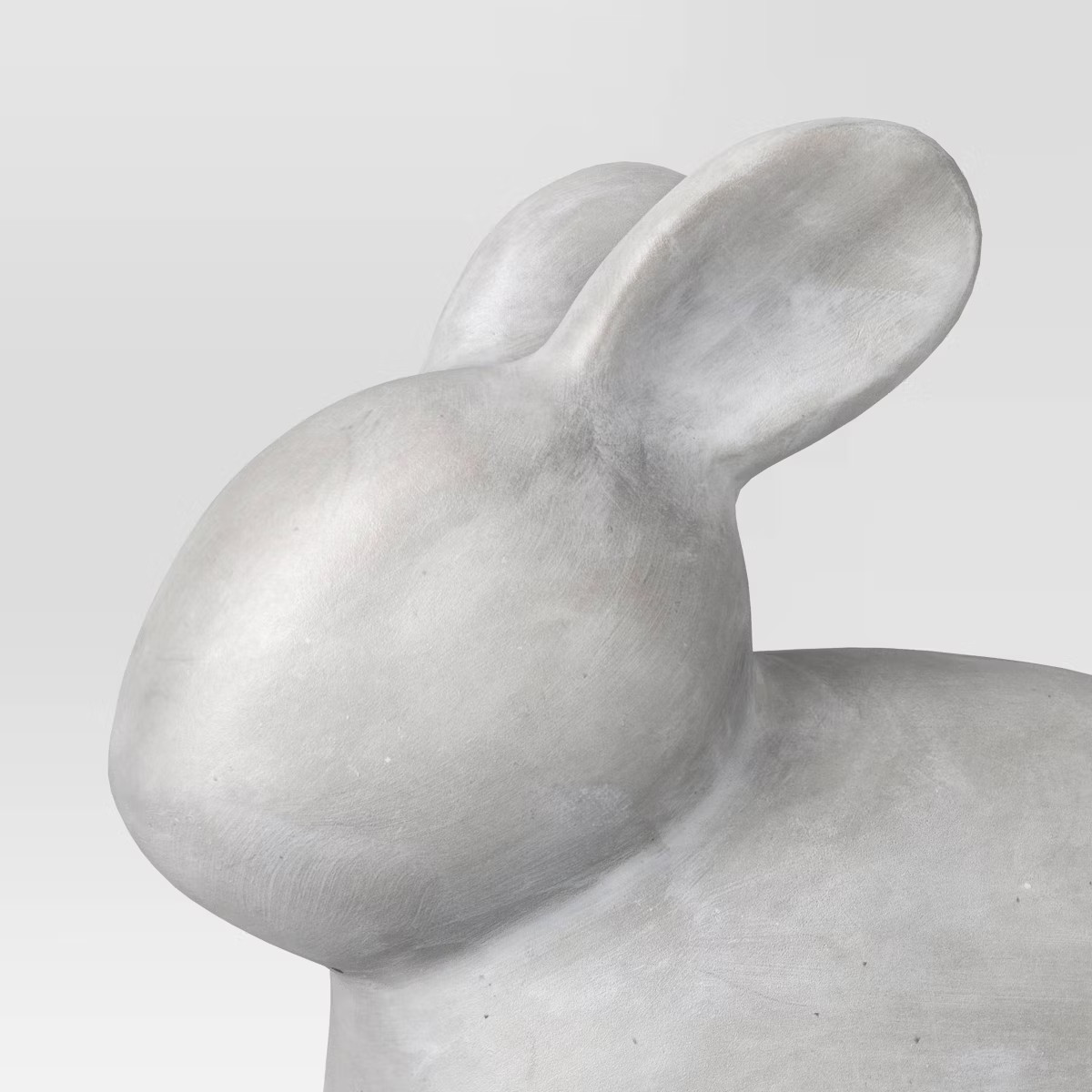 Cement Rabbit Outdoor Garden Figurine Gray - Threshold™ | Target