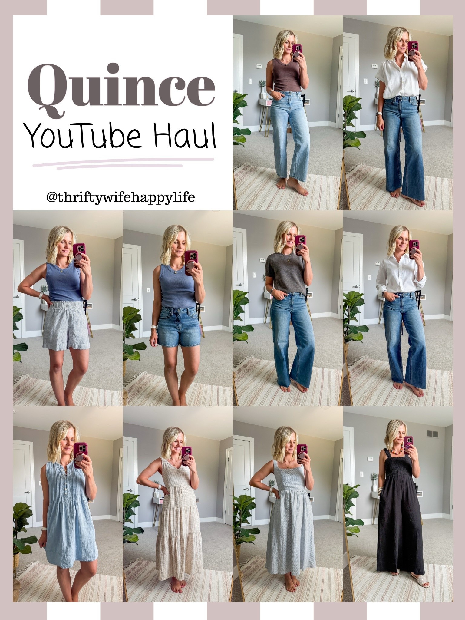 Everything I shared in my @Quince haul and review on my YouTube channel.

#LTKootd #LTKOver40 #LTKPetite