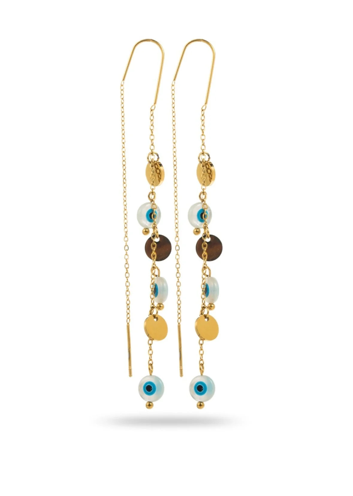 Double Hanging Tassel Earrings | outdazl