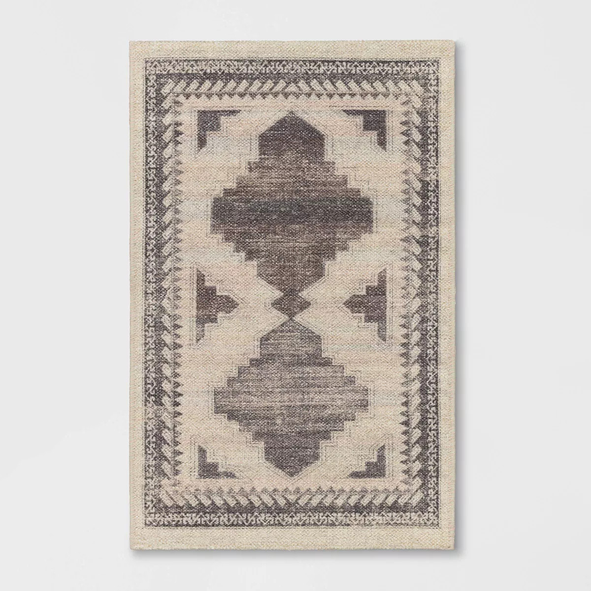 Cromwell Washable Printed Persian Style Rug Tan - Threshold™ | Target