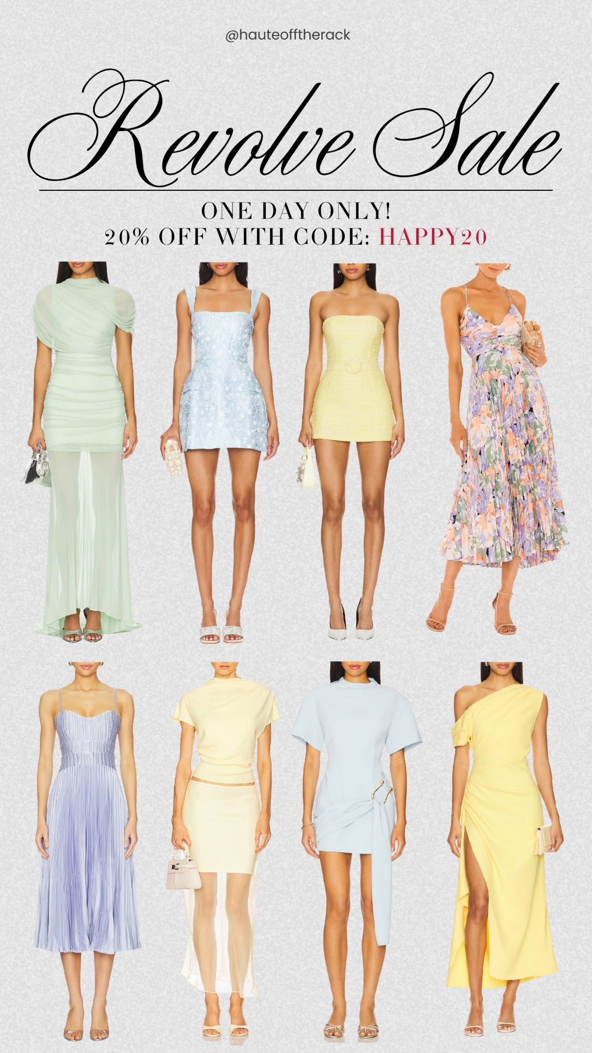 one day ONLY on revolve take 20% OFF with code: HAPPY20

#revolve #revolvesale #cocktaildress #weddingguest #maxidress #weddingguestdresses #springdress


#LTKSaleAlert #LTKWedding #LTKspring