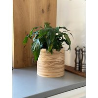 Wooden Plant Pot Covers - Versatile Designs | Etsy (US)