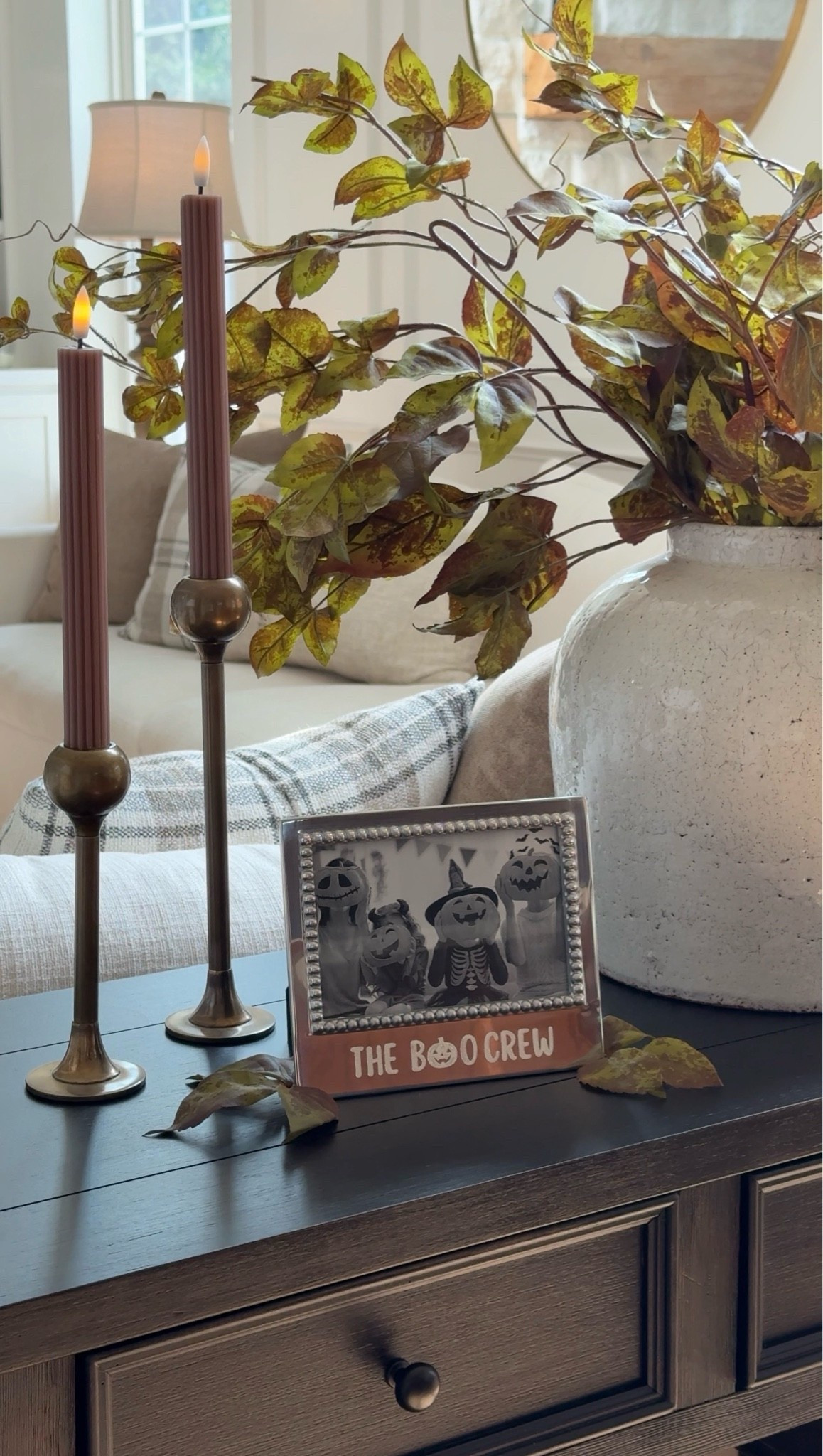 Fall console table styling

#LTKSeasonal #LTKHome #LTKSaleAlert