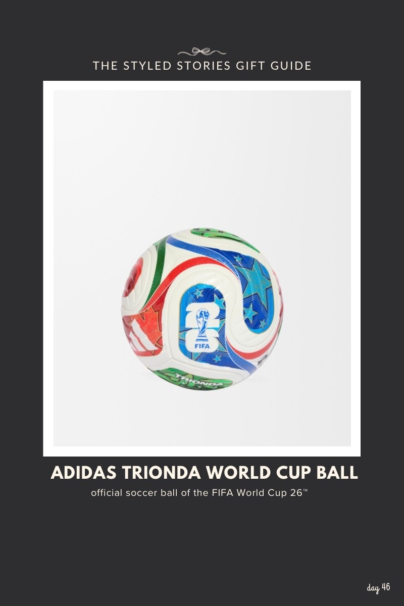 Official soccer ball of the FIFA World Cup 26™, w a seamless surface. Colors and national symbols represent the tournament's three host countries from Adidas. 

#LTKActive #LTKfitnessgoals #LTKGiftGuide
