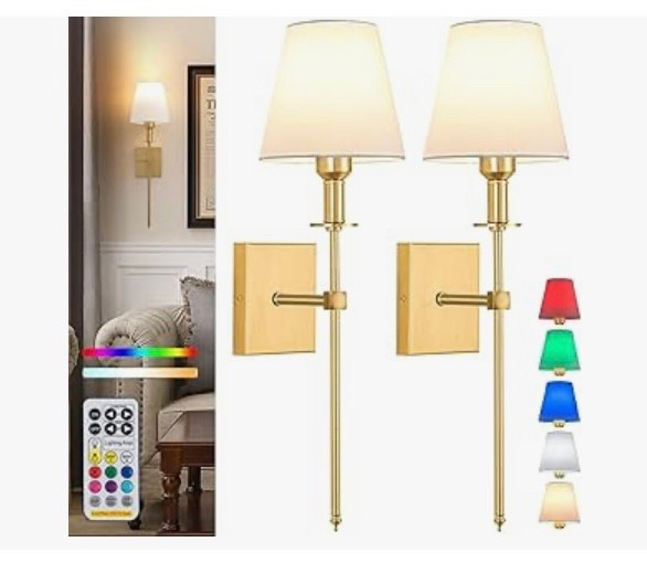 Cozy home 
Wall lights 
Chargeable and remote controlled 

#LTKSaleAlert #LTKHome #LTKSeasonal