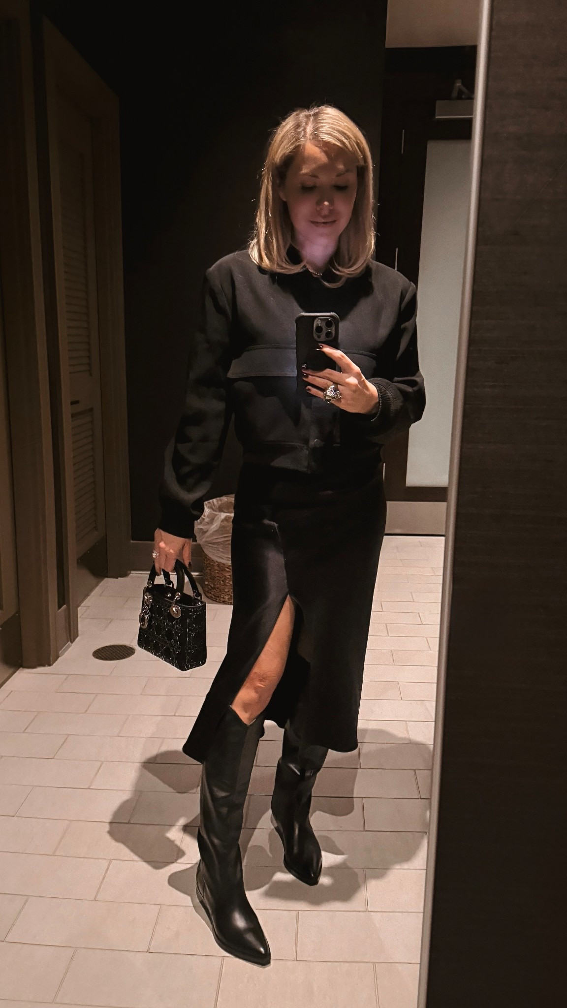 A little high low - skirt is Anine Bing (old) and wearing an Amazon jacket as a top 

#LTKootd #LTKFindsUnder50 #LTKdayinmylife