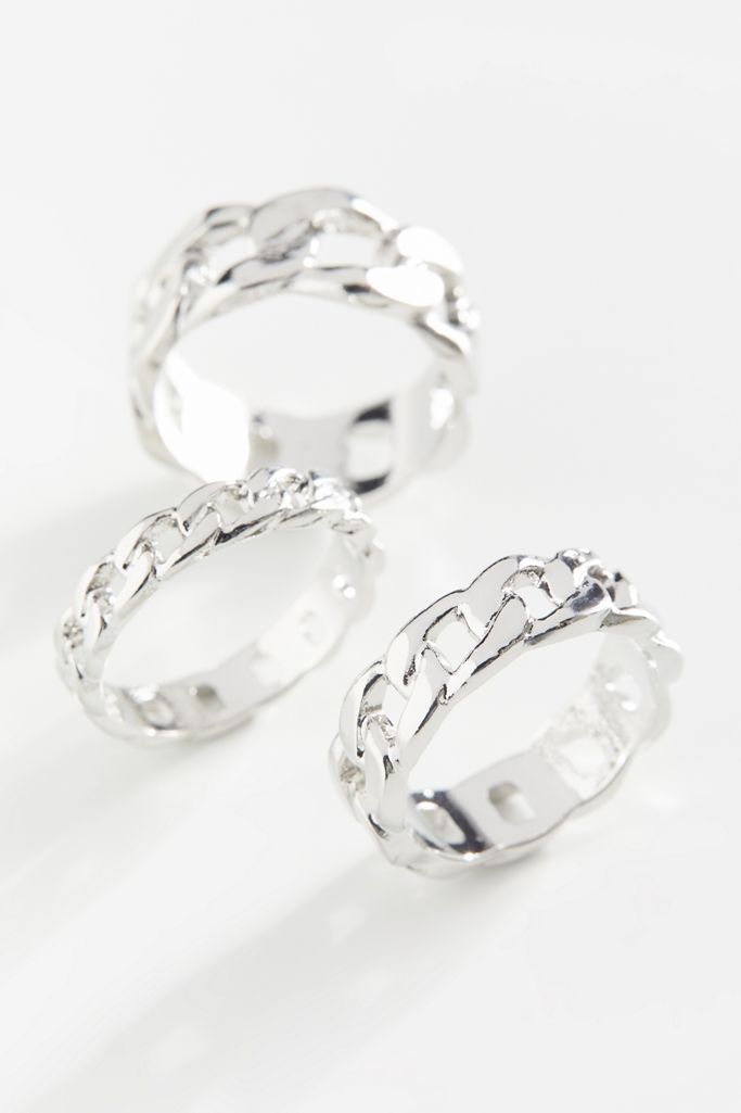 Ciara Chain Ring Set | Urban Outfitters (US and RoW)