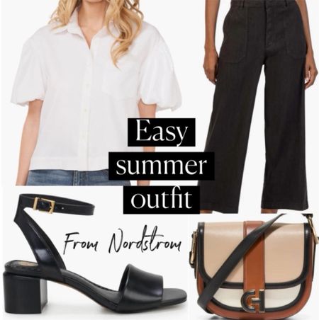 Puff sleeve top
Black pants 
Bag
Sandals
Spring outfit 
Vacation outfit
Date night outfit
Spring outfit
#Itkseasonal
#Itkover40
#Itku
#LTKItBag #LTKFindsUnder100 #LTKShoeCrush