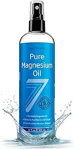 Seven Minerals, Pure Magnesium Oil Spray - Big 12 fl oz (Lasts 9 Months) - USP Grade Magnesium Sp... | Amazon (US)