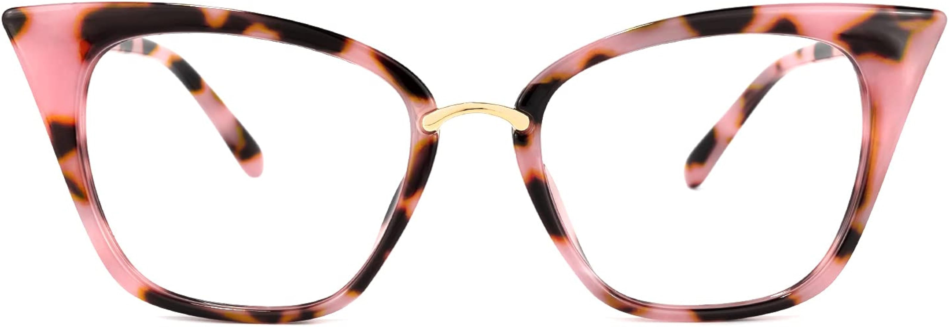 Cat Eye Blue Light Blocking Glasses for Women 100% UV400 Protection Eyewear Martha FA0457 | Amazon (US)