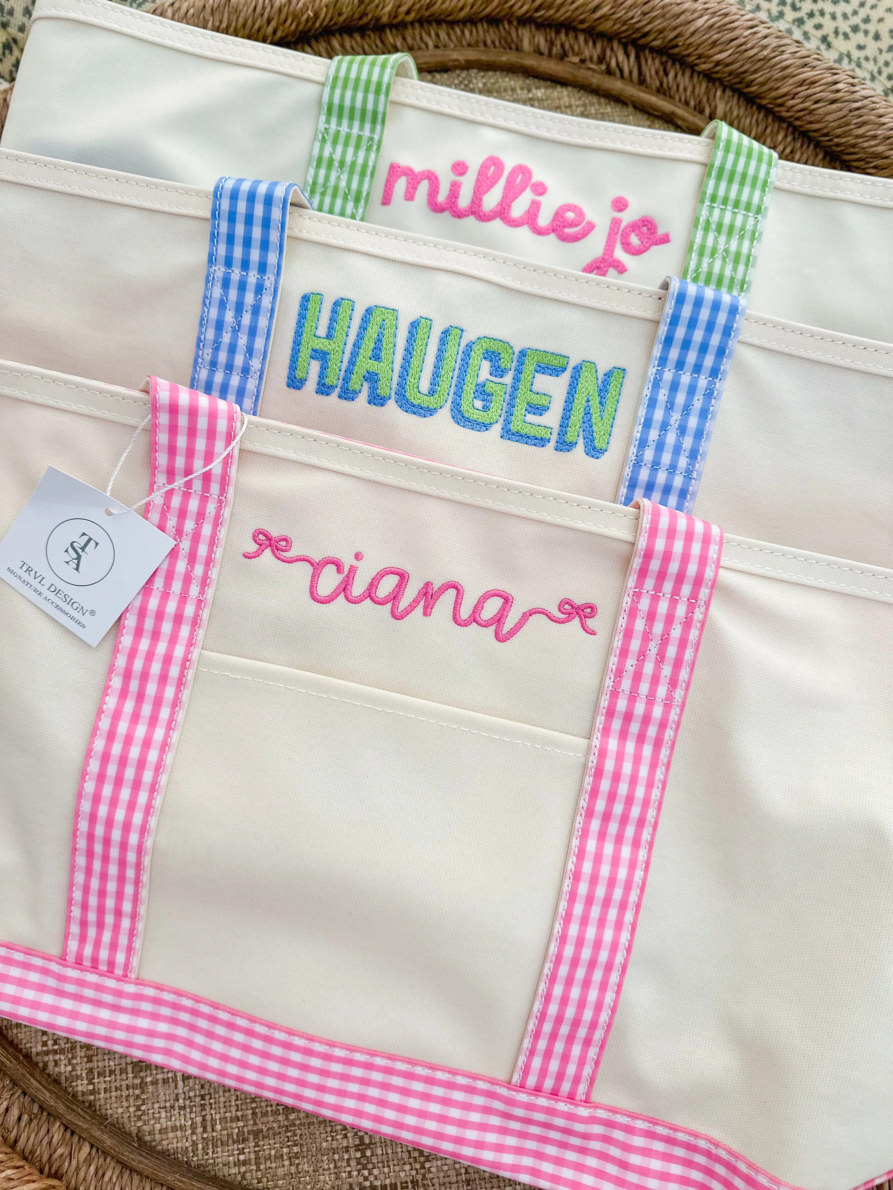 TRVL Medium Tote | Bogey and Byrd