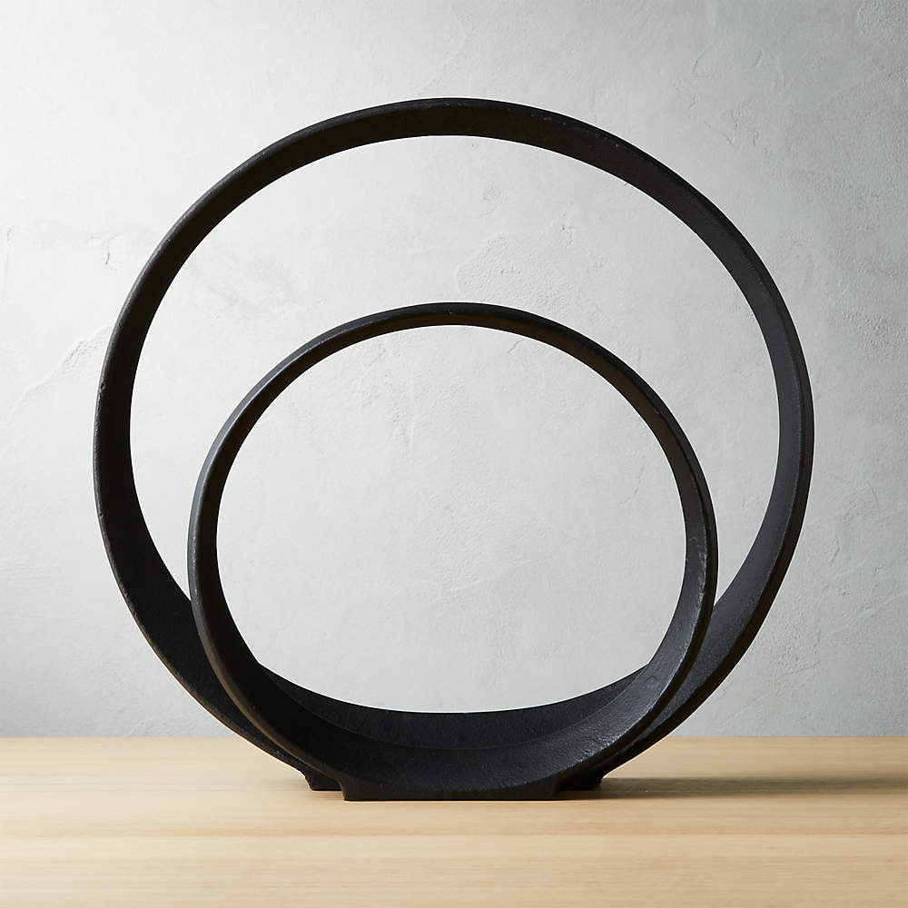Small Metal Ring Sculpture + Reviews | CB2 | CB2