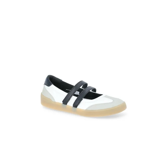 No Boundaries Faux Suede Mary Jane Sneakers, Women’s | Walmart (US)