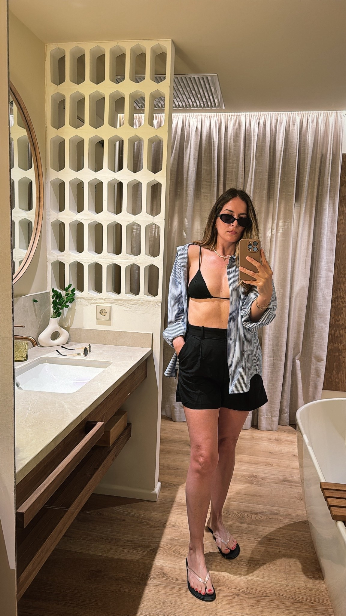 Summer Chic

Ibiza
Spain
Shorts
Swimsuit 
Bikini 
Sunglasses 
Sandals 
Collared shirt

#LTKTravel #LTKootd