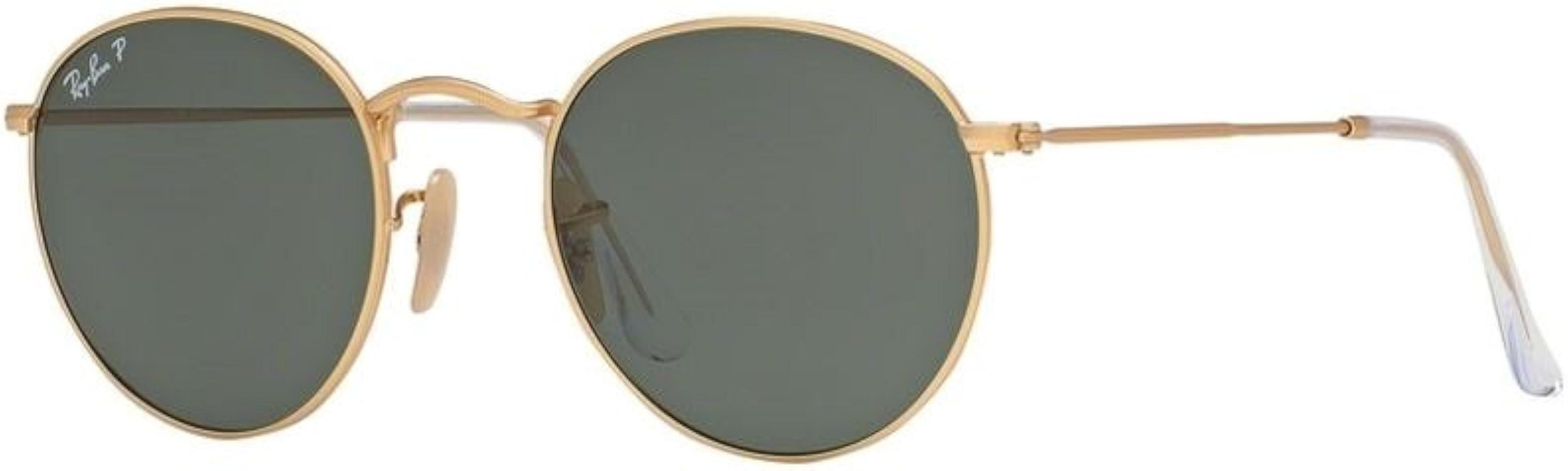 Ray-Ban RB3447 ROUND METAL Sunglasses For Men For Women + BUNDLE with Designer iWear Eyewear Care... | Amazon (US)