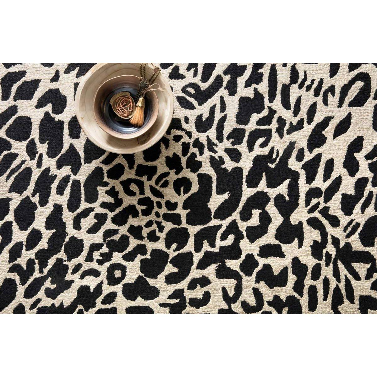 Cheerful Cheetah Hand-Hooked Rug | Shades of Light