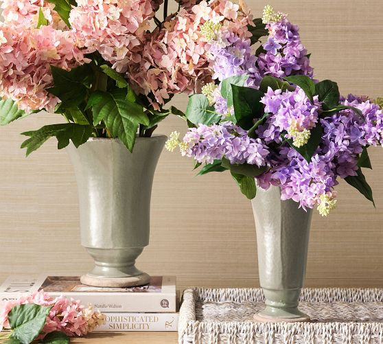 Ceramic Faceted Vase Collection | Pottery Barn (US)