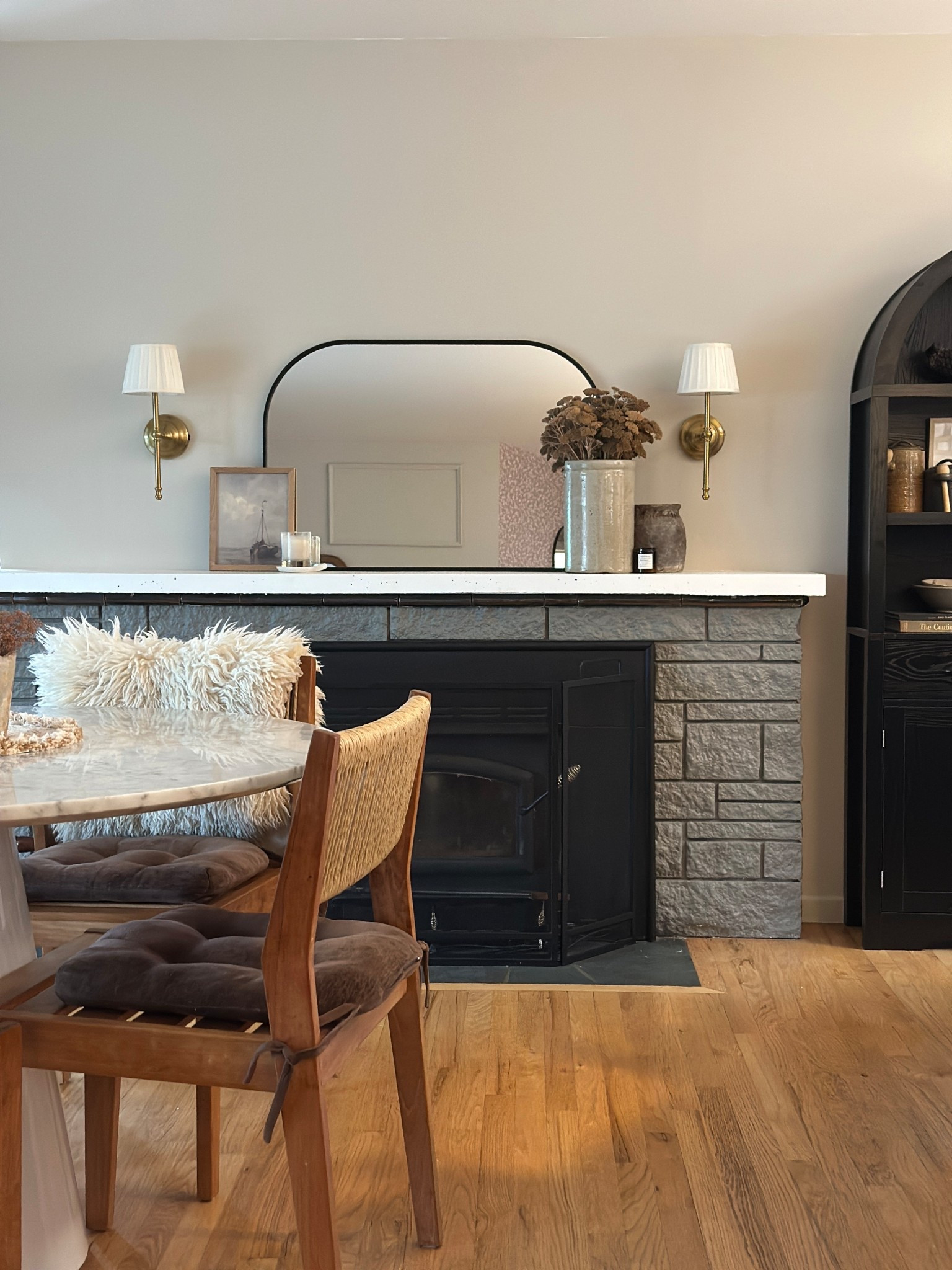 Wireless sconces you can use a remote or touch to light! So easy to install- took ten minutes! 

#LTKdayinmylife #LTKSaleAlert #LTKHome