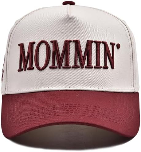 Mommin Trucker Hat, Mothers Day Gifts for Mom Wife, Vintage Two Tone Ponytail Baseball Cap, Adjus... | Amazon (US)