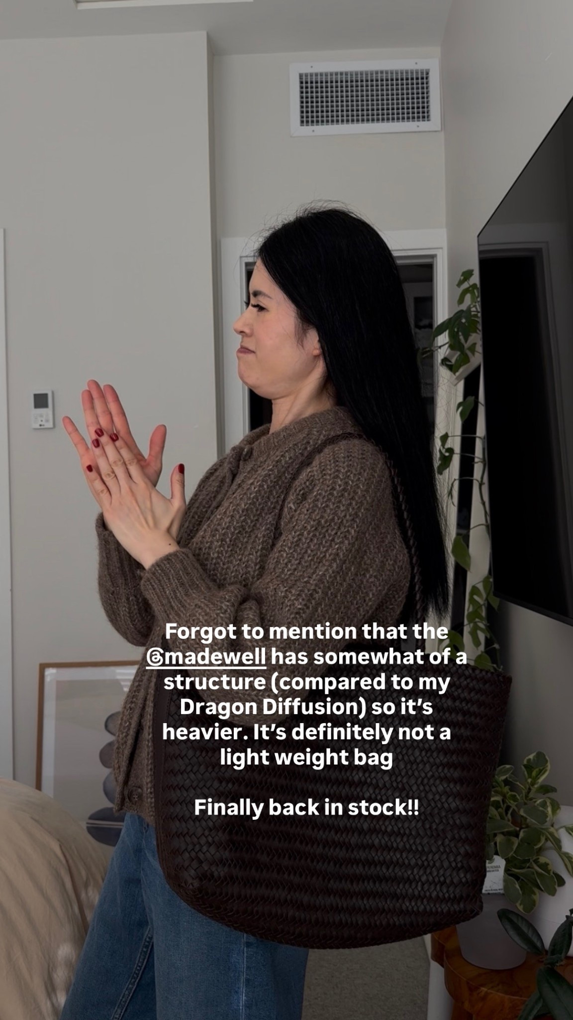 Madewell woven tote. Fits 15 inch laptop. Comfortable straps - don’t slide down  

#LTKPetite #LTKWorkwear