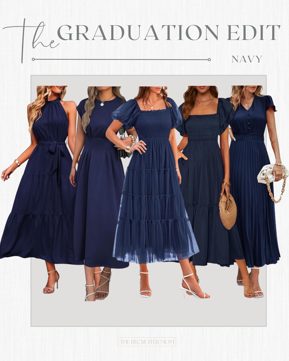 Graduation Edit Navy Blue Spring Event Dresses 

 

#LTKSeasonal #LTKOver40 #LTKMidsize