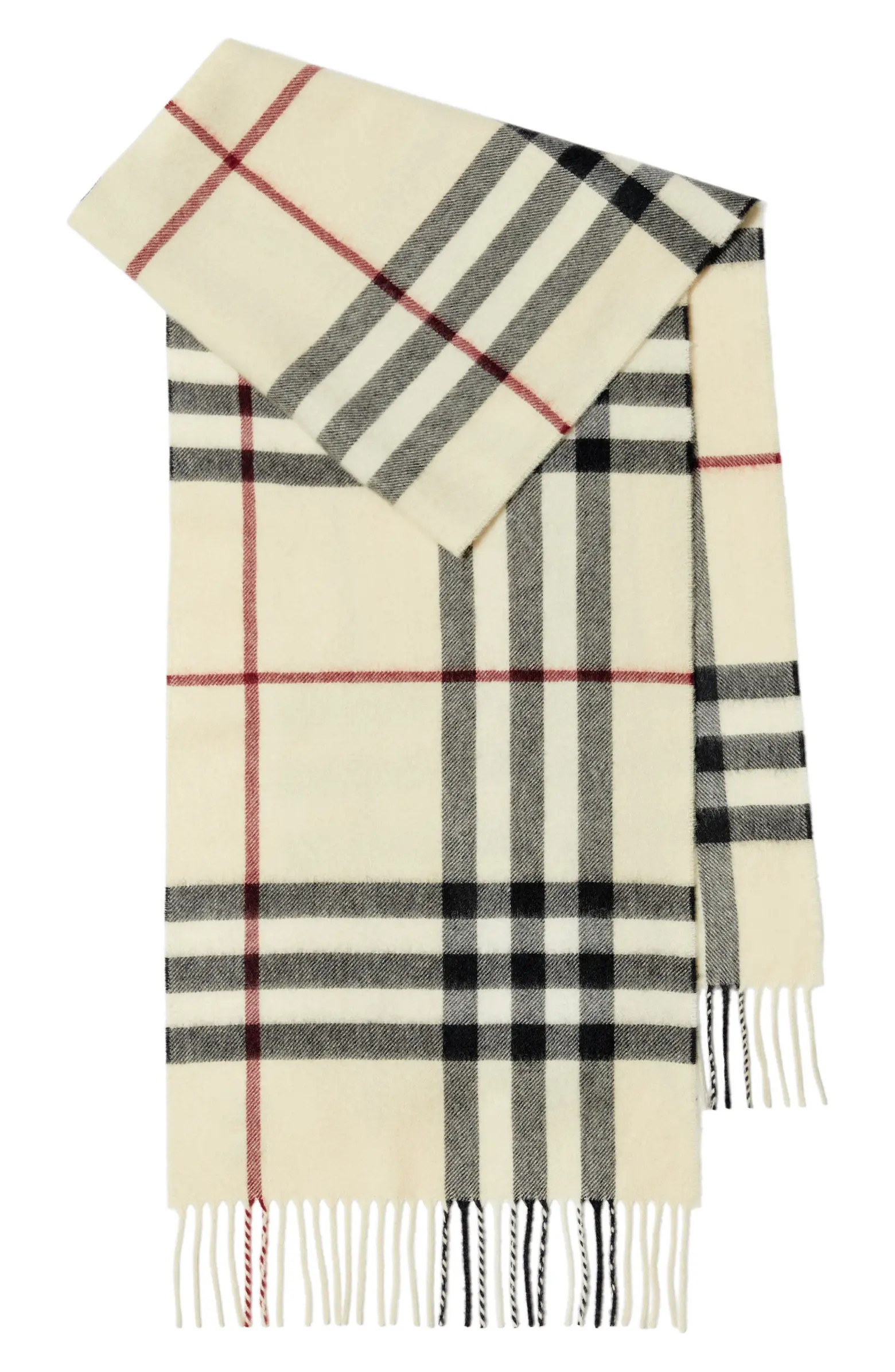 Giant Icon Check Cashmere Scarf | Nordstrom