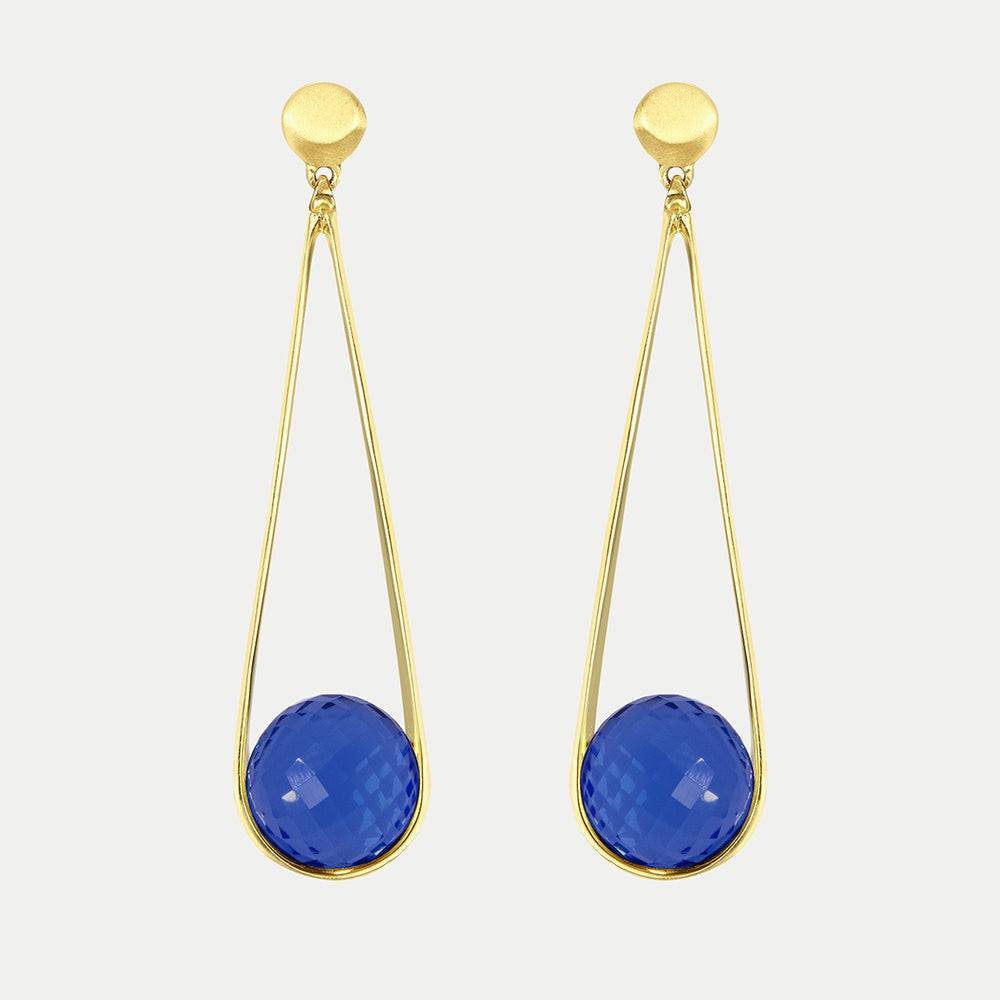 Ipanema Earrings - New Midnight Blue | Dean Davidson