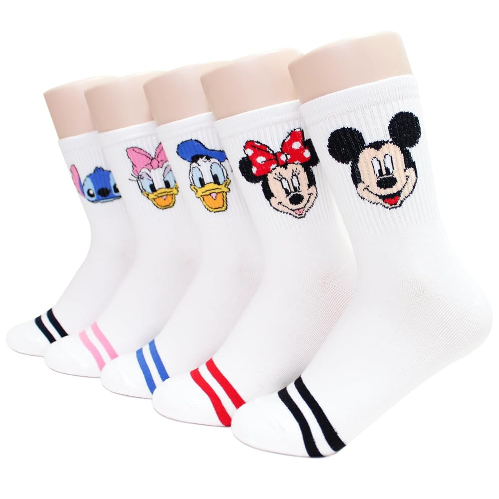 Socksense Cartoon Character Series Women's Original Crew Socks | Amazon (US)