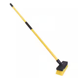 Quickie Heavy Duty Jobsite Deck Scrub Brush 266FG - The Home Depot | The Home Depot