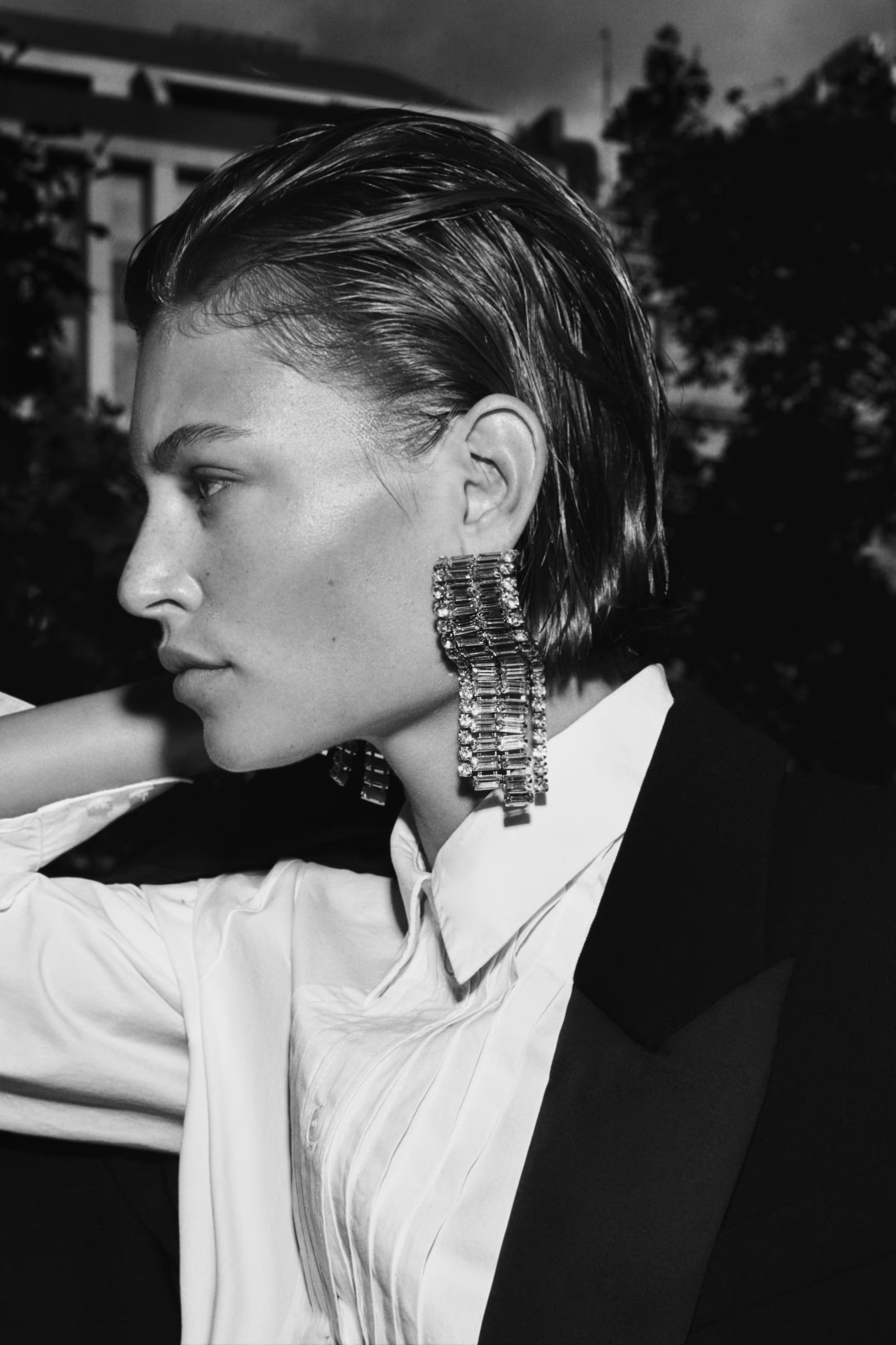 Lange strasoorhangers - Zilverkleurig - DAMES | H&M NL | H&M (DE, AT, CH, NL, FI)