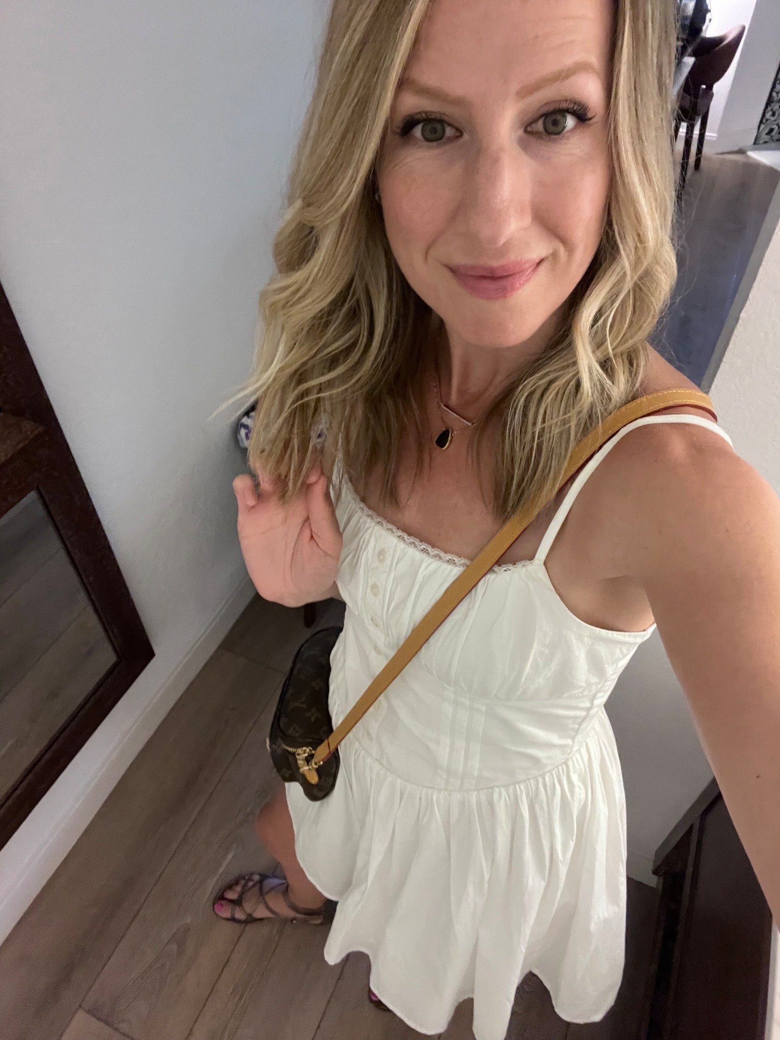 Love this sweet white dress that runs TTS!
Wearing a size small.

#LTKFindsUnder50 #LTKSaleAlert #LTKSeasonal