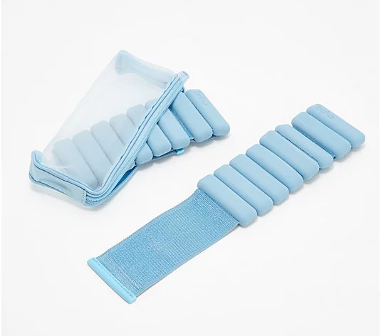 Bala Bangles S/2 1-lb Adjustable Wrist and Ankle Weights - QVC.com | QVC