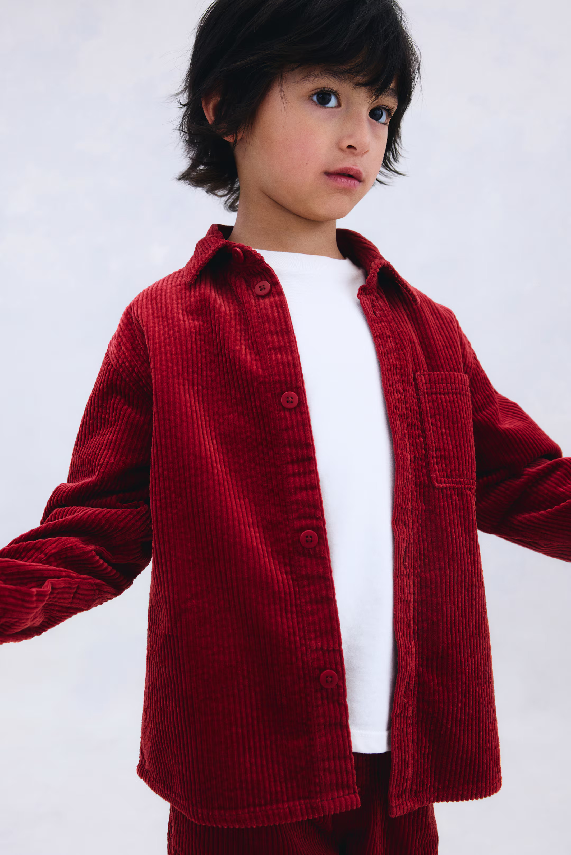 Corduroy Cotton Overshirt | H&M (US + CA)