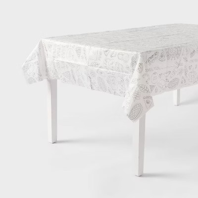 Thanksgiving Color Your Own Table Cover - Spritz™ | Target
