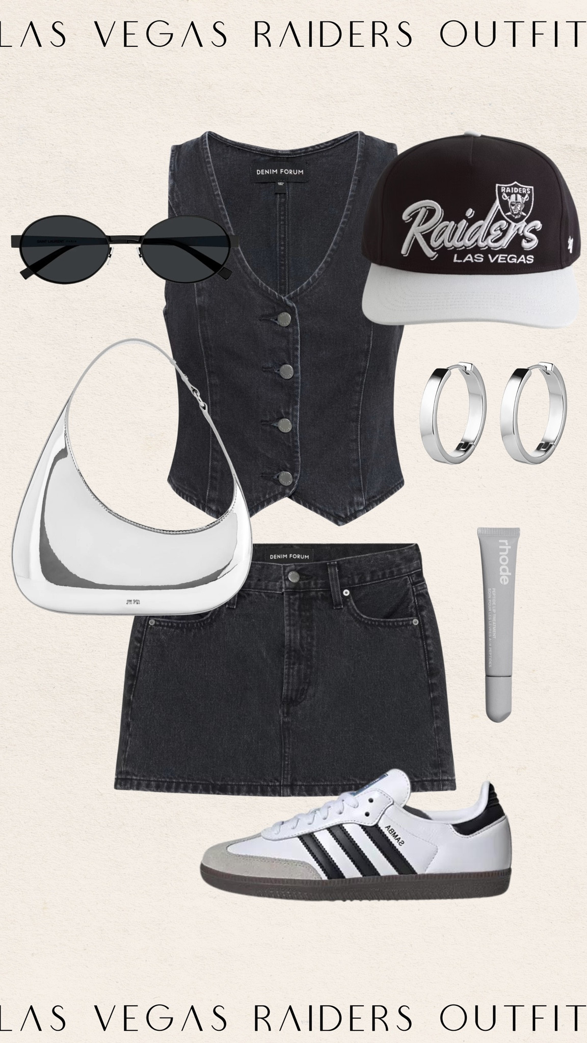 Raiders outfit - outfit inspo - gameday outfit 

#LTKStyleTip #LTKSeasonal