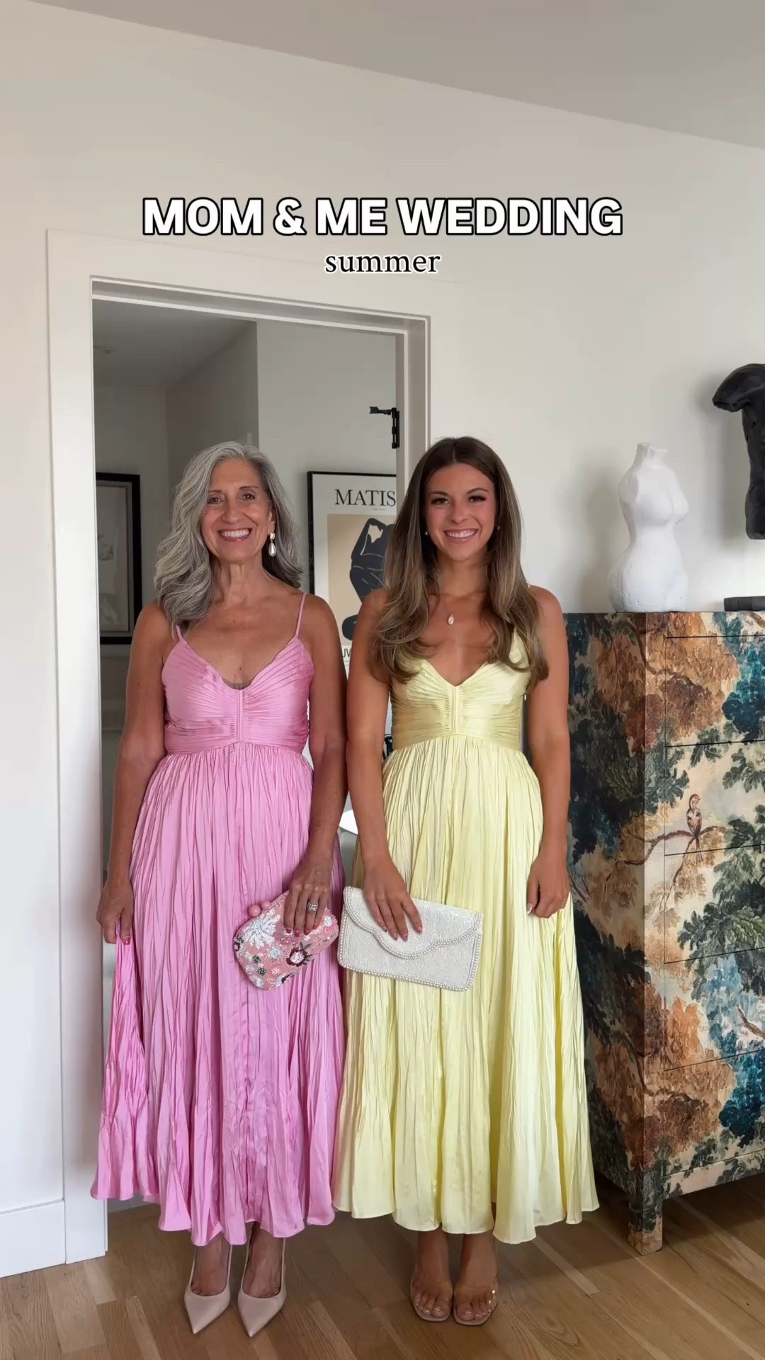mom & me summer wedding guest dresses 🌸

anthro: emerson20

I’m 5’4” and normally wear a small/2
first yellow dress: sized down to an xs

mom wears a medium/6
first pink dress: sized down to a small 
navy floral dress: sized down to a small 

mom & me dresses, wedding guest dresses, mother of the bride, mother of the groom, wedding guest outfit ideas, black tie, summer wedding guest dresses, wedding guest dresses, cocktail dresses, semi-formal dresses, black tie wedding guest dresses, destination wedding guest dresses, garden party dresses, wedding guest outfit ideas

#LTKgrwm #LTKWedding #LTKSeasonal