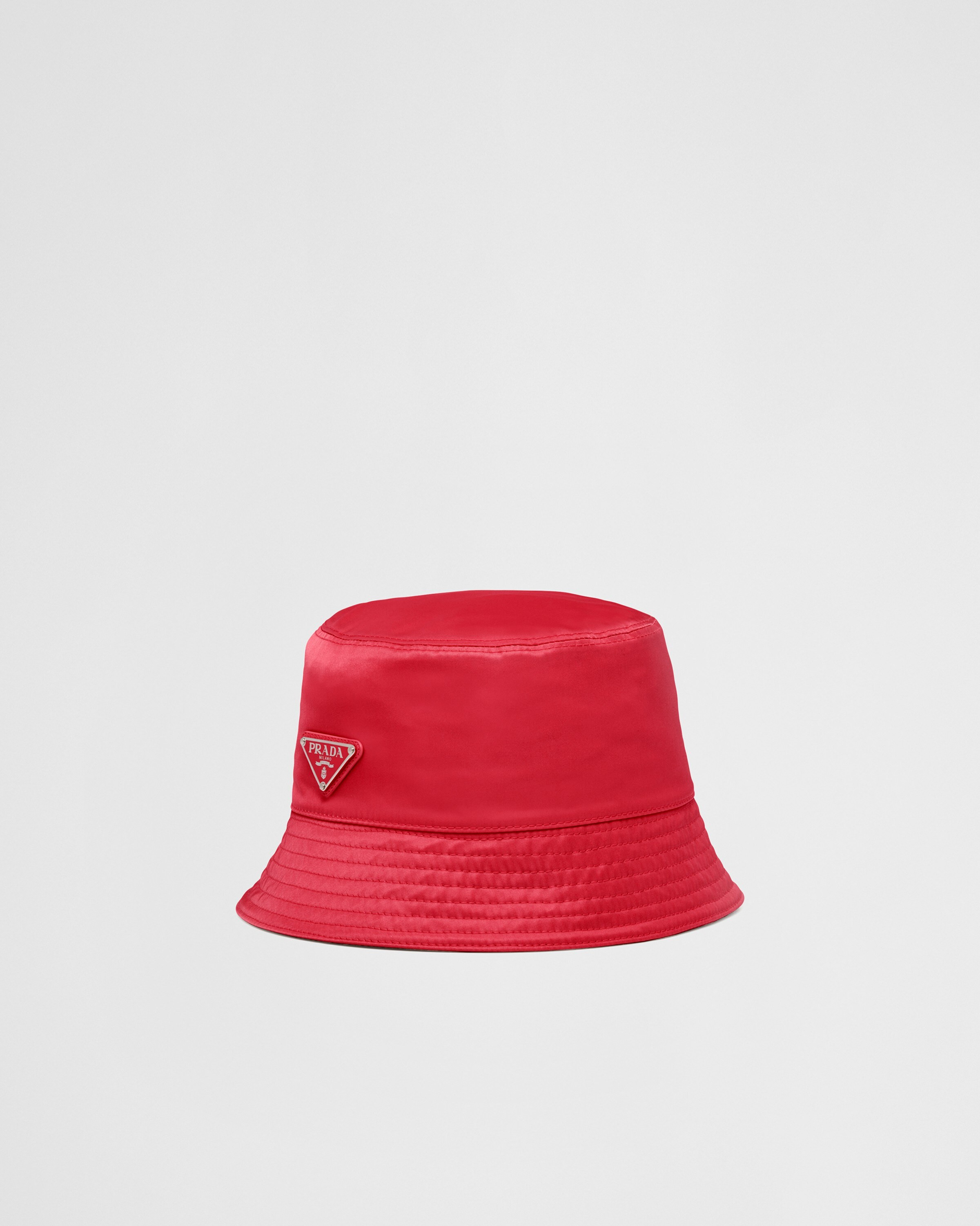 Black Re-nylon Bucket Hat | PRADA | Prada Spa US