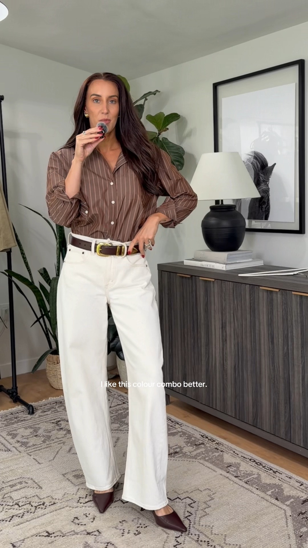 cute shit from @Aritzia feat the brown poplin button up! 

Button up: S
Paige jeans: 27
Abercrombie jeans: 27 Long
Belt: S

#LTKgrwm #LTKootd #LTKSeasonal