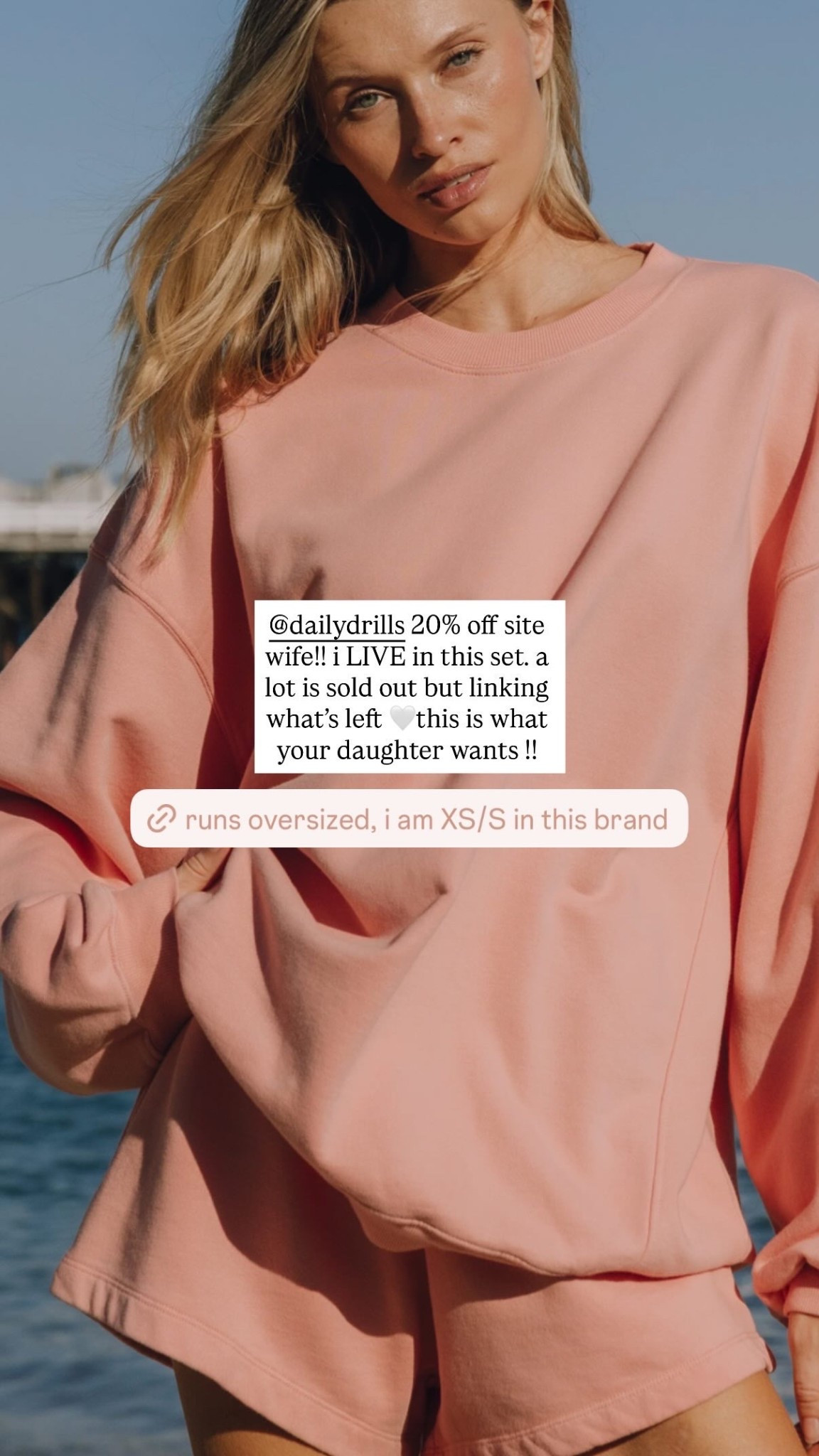 daily drills 20% off sitewide!!! i wear XS/S in this brand 💕

#LTKCyberWeek #LTKootd #LTKGiftGuide