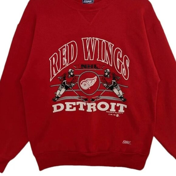 Detroit Red Wings 1992 Vintage NHL Hockey Crewneck Sweatshirt | Poshmark