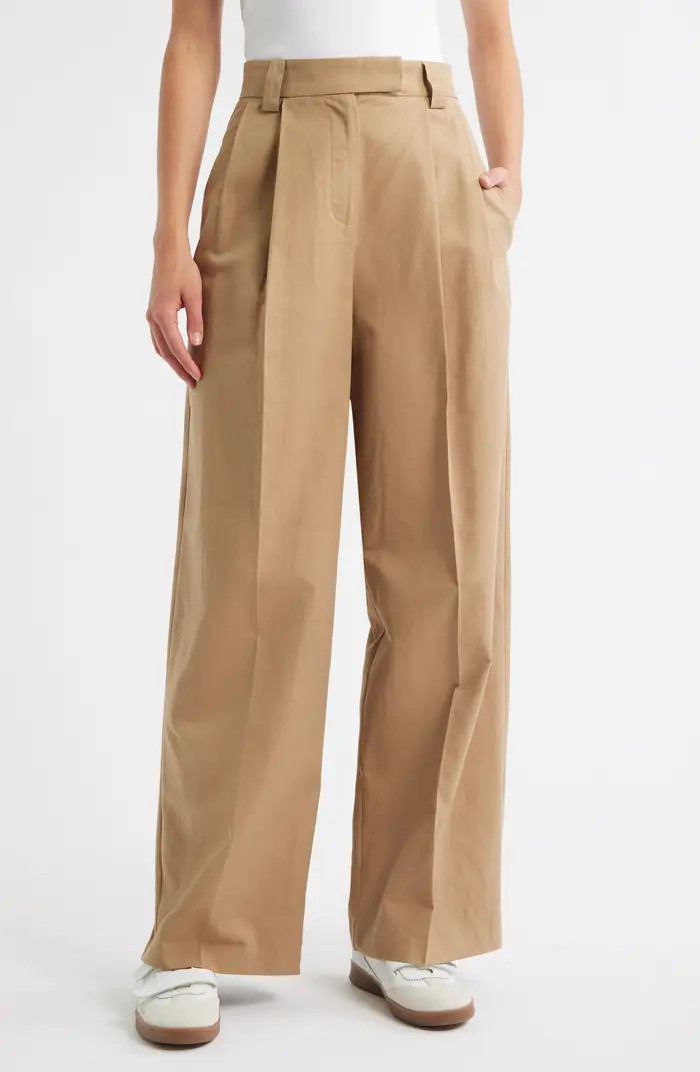 High Waist Chino Trousers | Nordstrom
