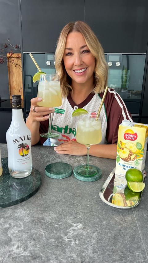 Piña Colada Spritz 🍹 I know we aren’t even in summer yet but this might be my fav summer cocktail…. It’s that good. Happy school holidays everyone 😂🫠

#LTKspring #LTKaustralia #LTKhome