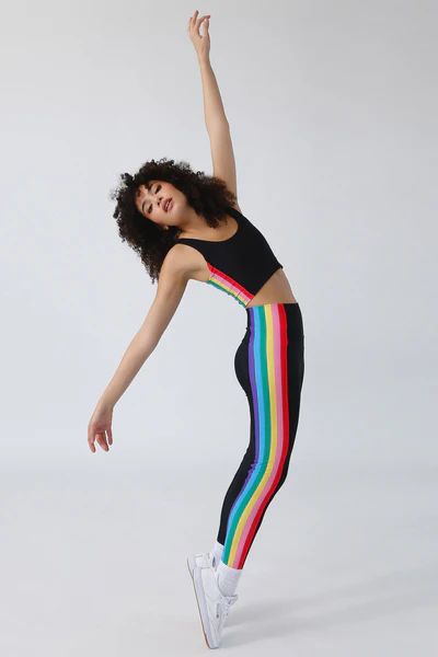 Megan Legging Rainbow Stripe | Beach Riot