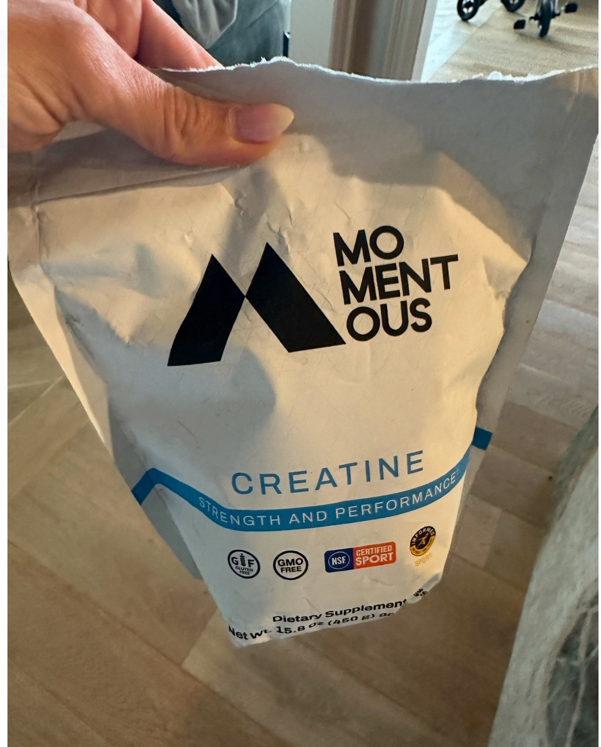 Creatine! I take 1 scoop/day. Unflavoured. I mix it in with my AG1 and Perfect Aminos and chug 

#LTKFitness