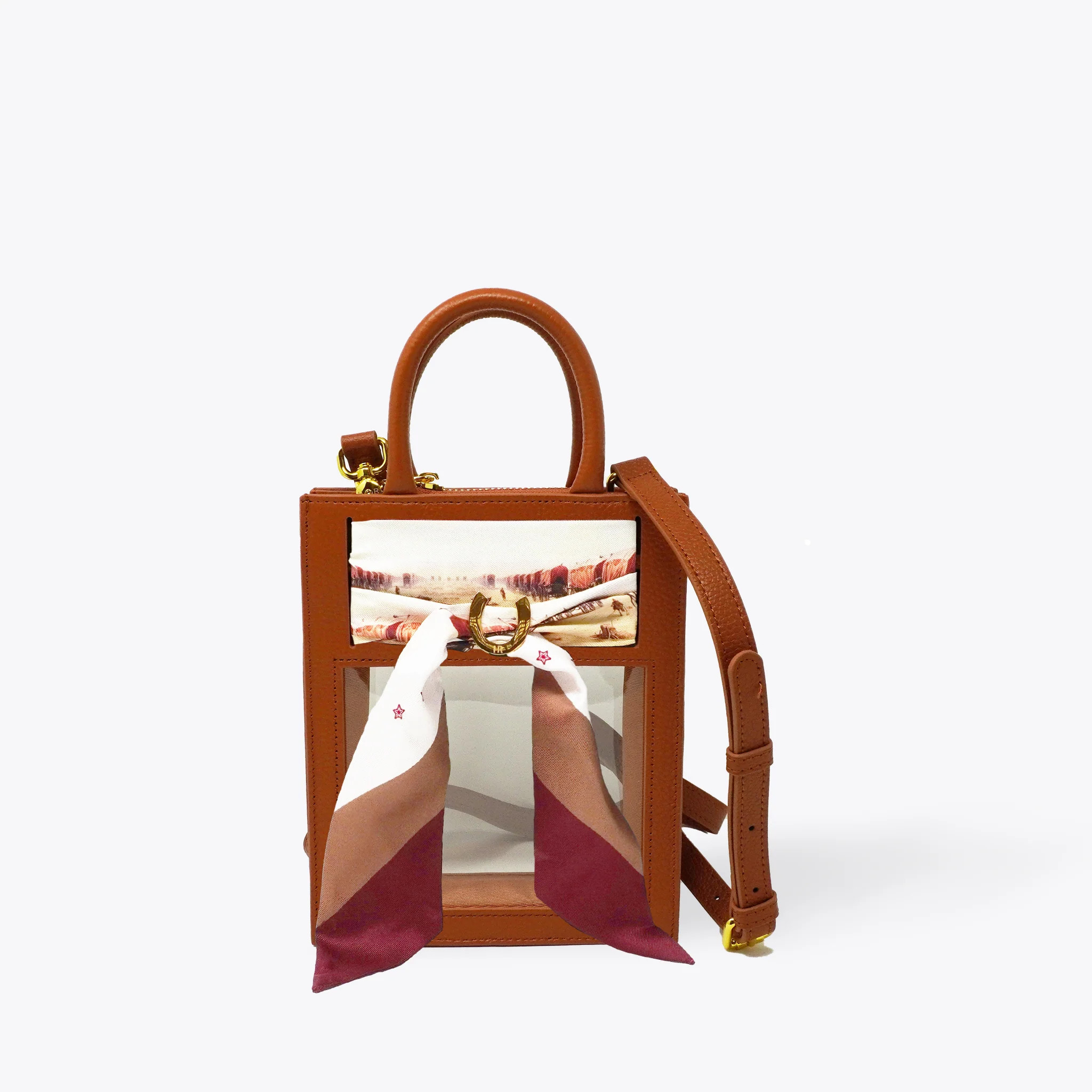 Mini Calista Clear + Oklahoma! Twilly | Hampton Road Designs