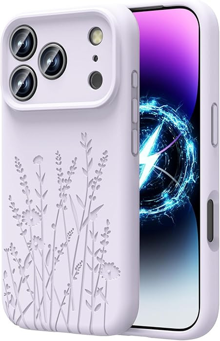 OAOA Magnetic Engraved Case Compatible with iPhone 17 Pro Case, Compatible with Magsafe, Camera A... | Amazon (US)