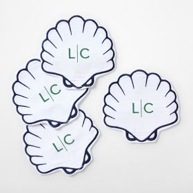 Sea Shell Coasters, Set of 4 | Mark and Graham